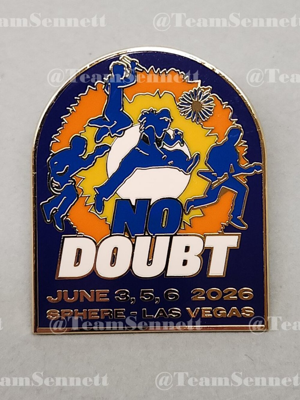 No Doubt Week 5 Enamel Pin / June 3, 5 & 6 / Sphere Las Vegas 2026